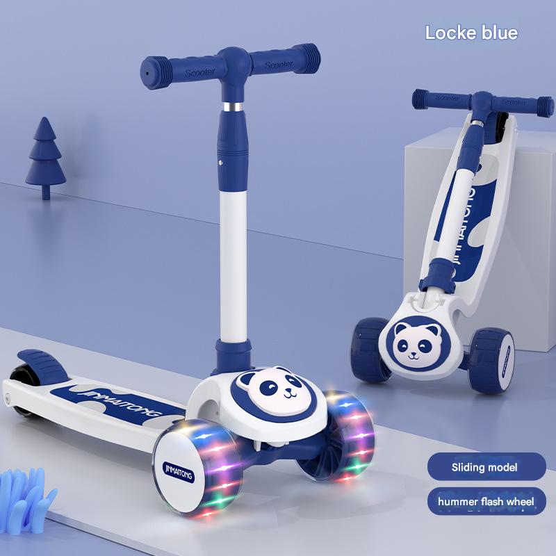 Blue flash big wheel