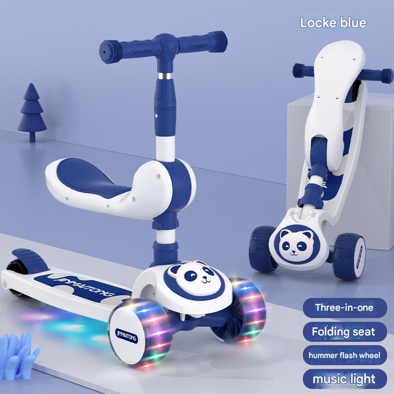 Blue flash wheel   Music   stool