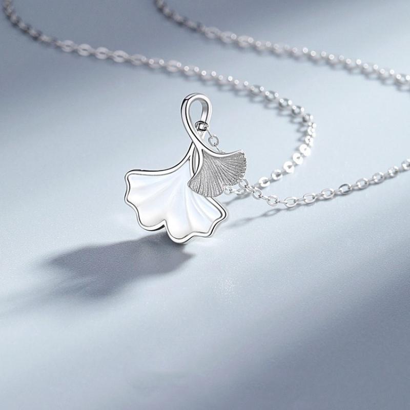 1:Sansheng Lucky Necklace-White Gold