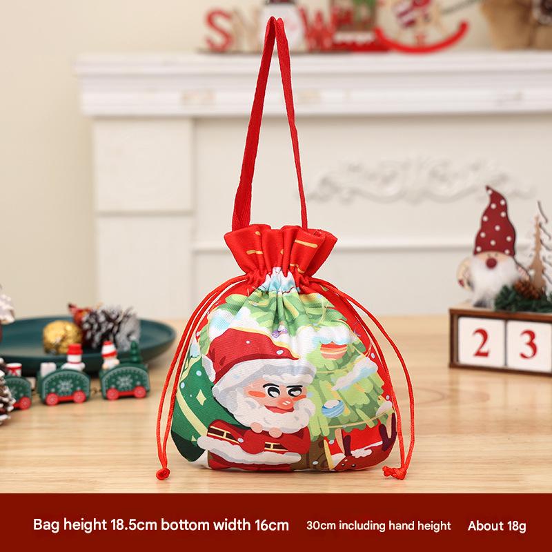 4:Flannel cartoon apple bag for the elderly