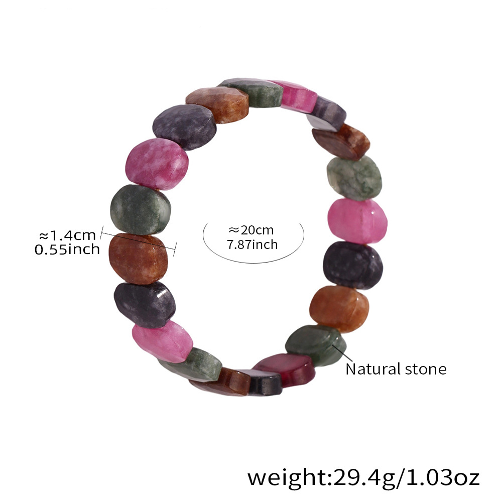 5:E656-mixed color bracelet