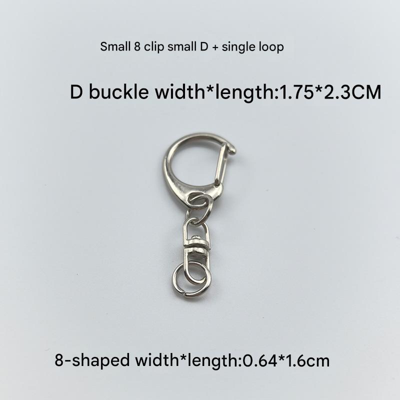 15:Small 8 clip small d single circle