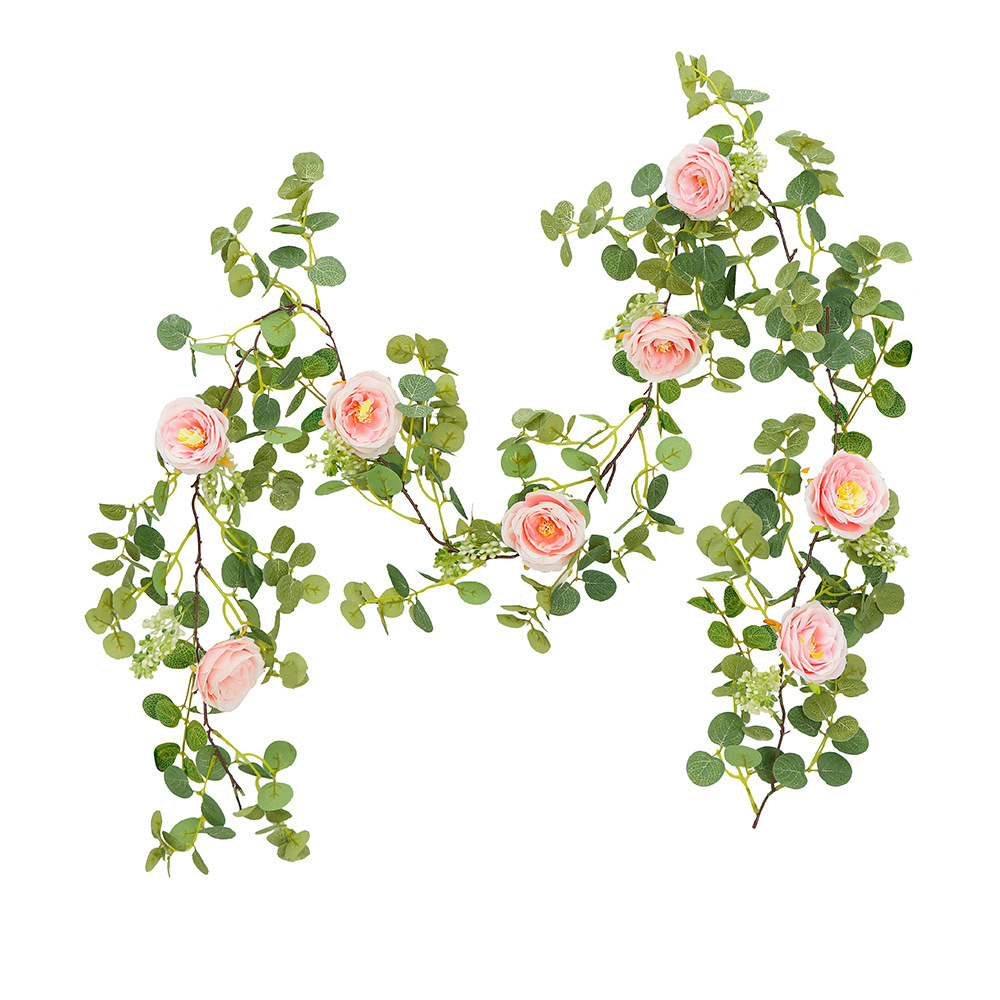 Money Leaf Flower Vine Pink