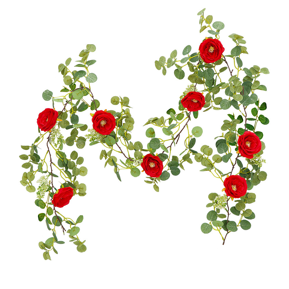 5:money leaf flower vine red