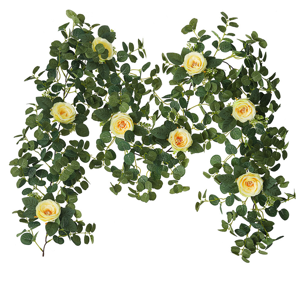 11:money leaf flower vine encryption white elephant yellow
