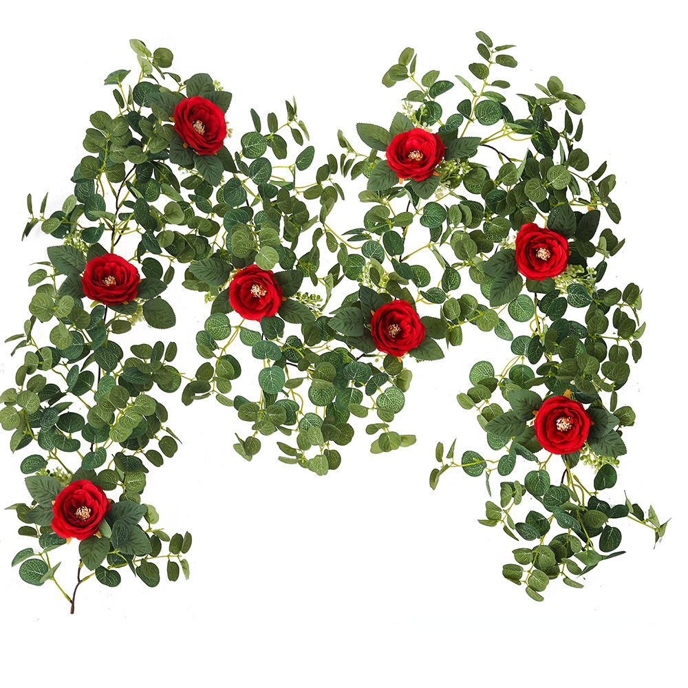 13:Money Leaf Flower Vine Encryption Red