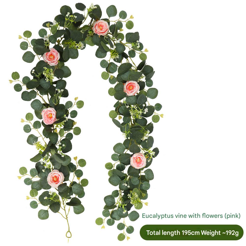 72 Eucalyptus Rattan Pink