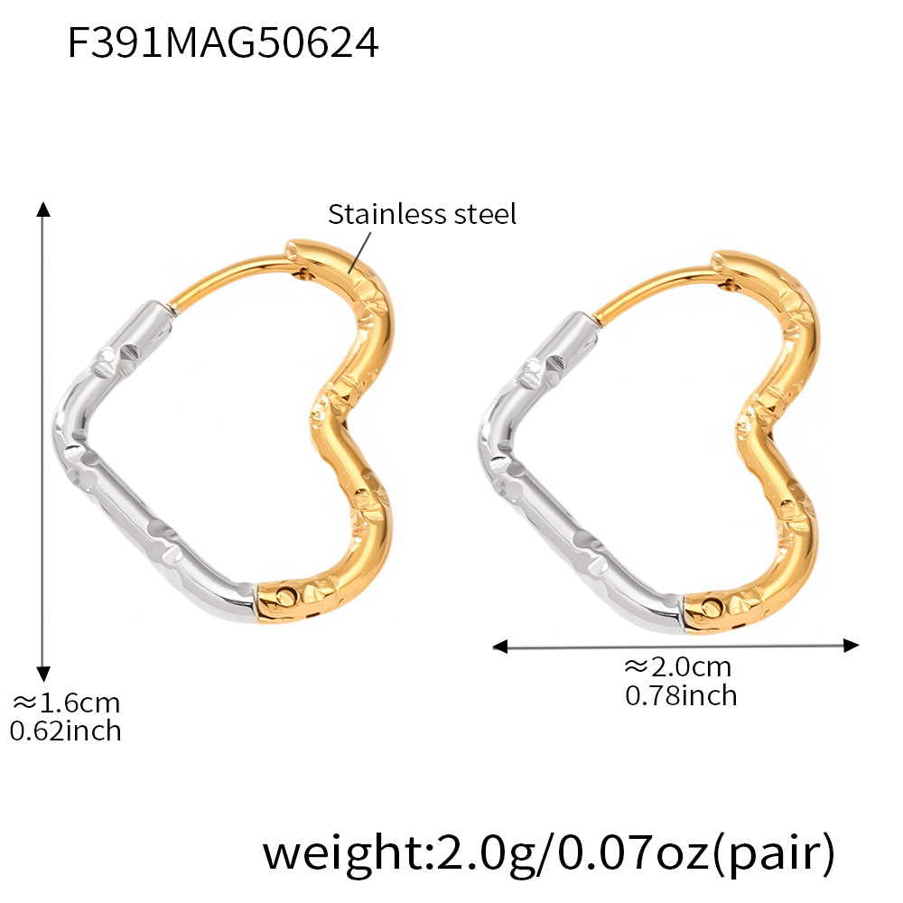 3:F391-gold earrings