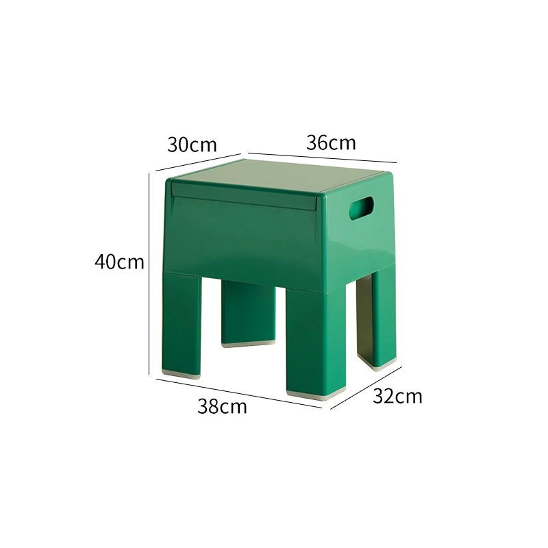 Middle antique green