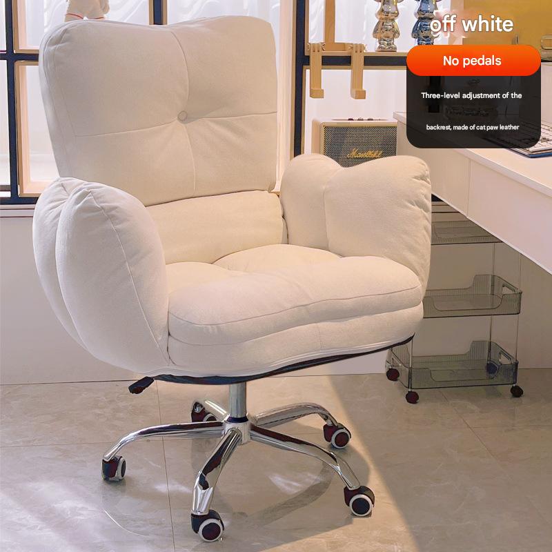 [wear-resistant cat claw leather] off-white