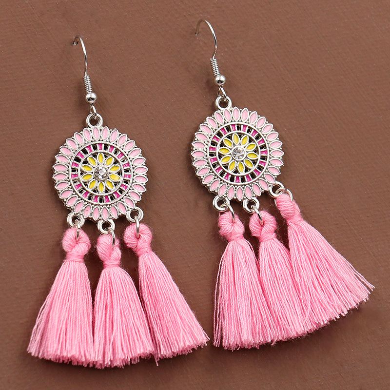 9 polvo de color rosa