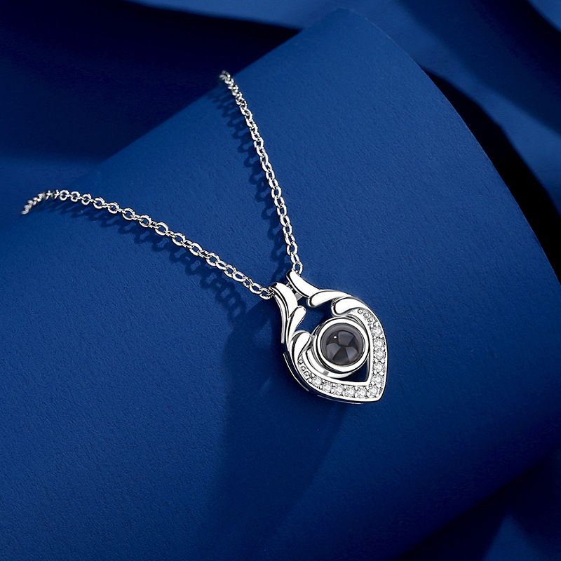 1:Love projection necklace [white gold]]