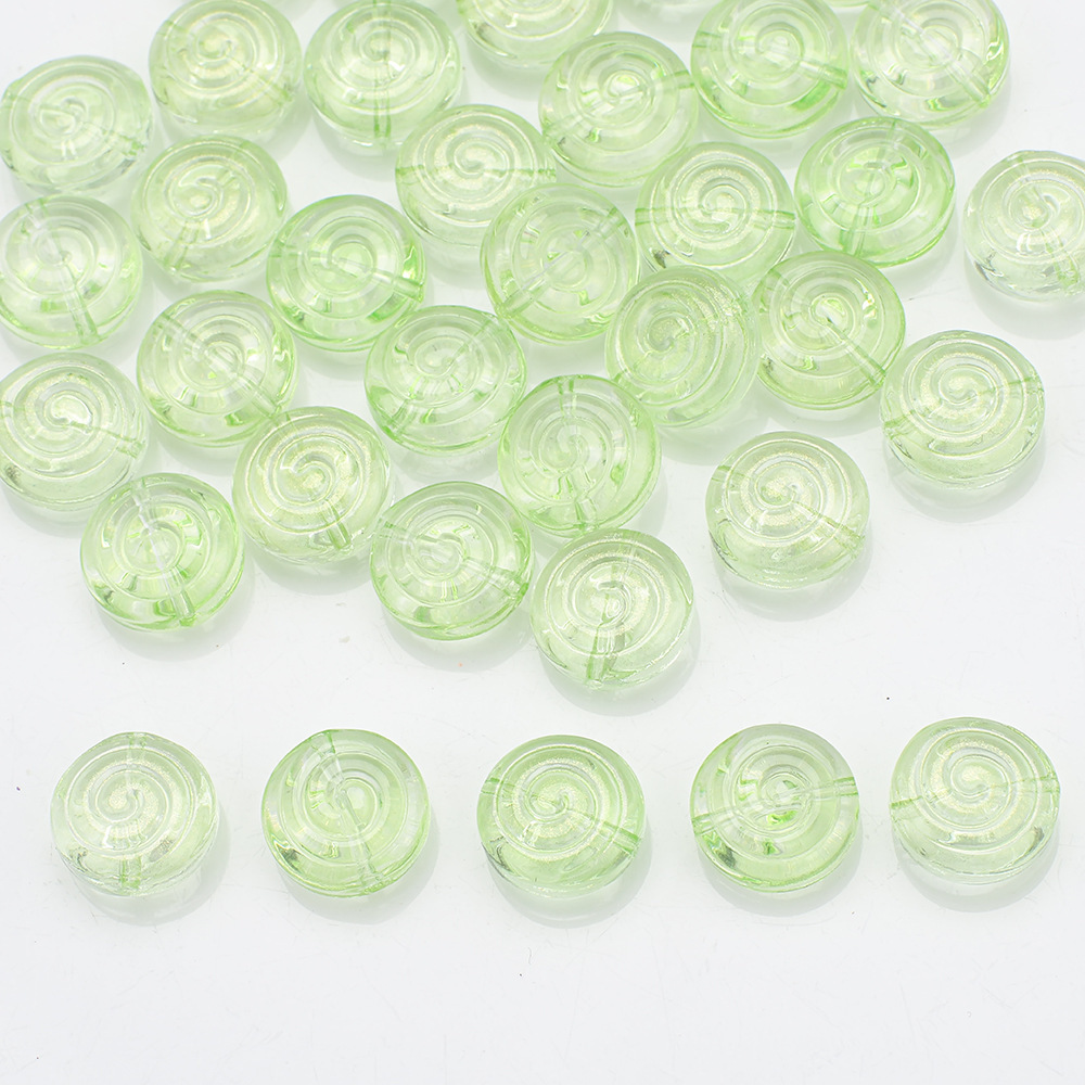 9:Gold powder light green