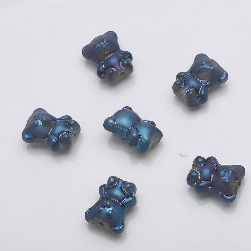 23:Frosted ink blue plated