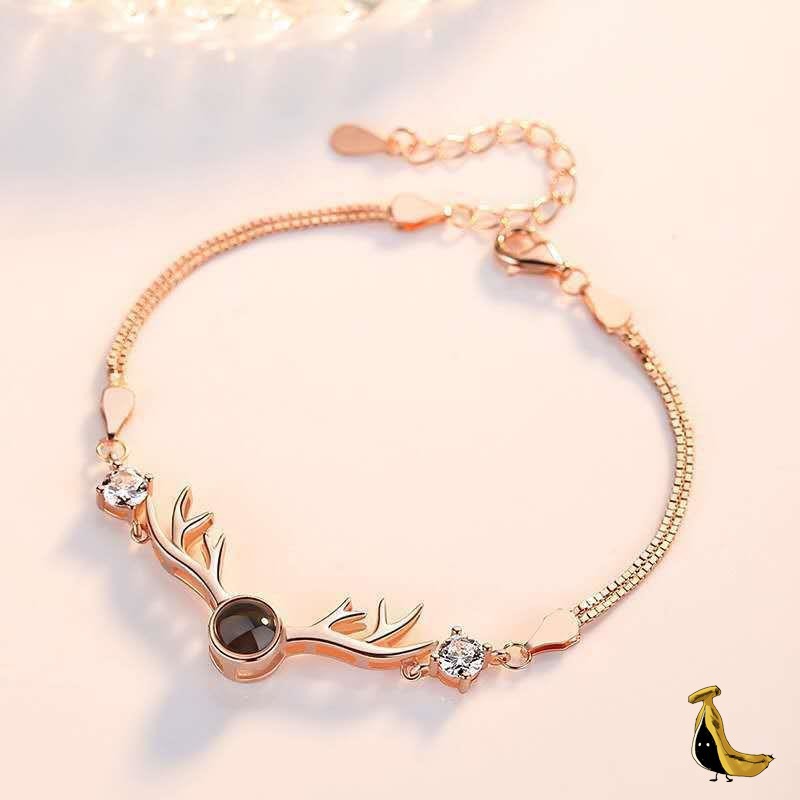 2:A deer bracelet [rose gold]]