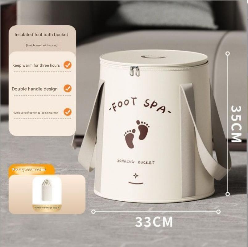 Basic foot bath bucket with lid