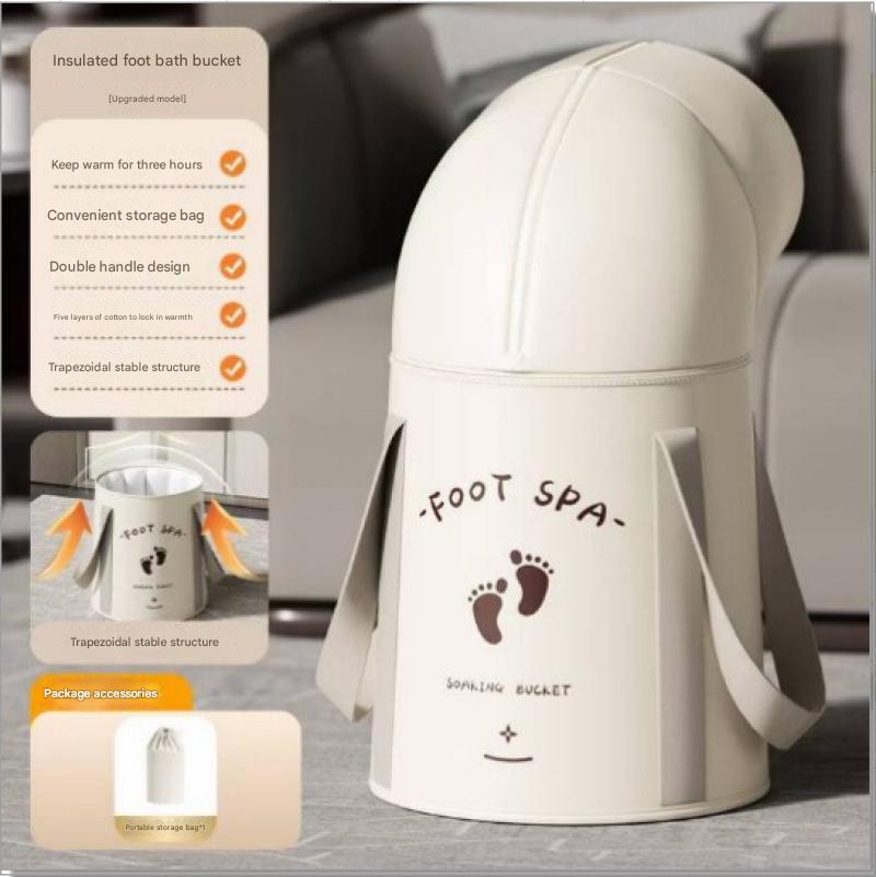 Over-the-knee foot bath bucket