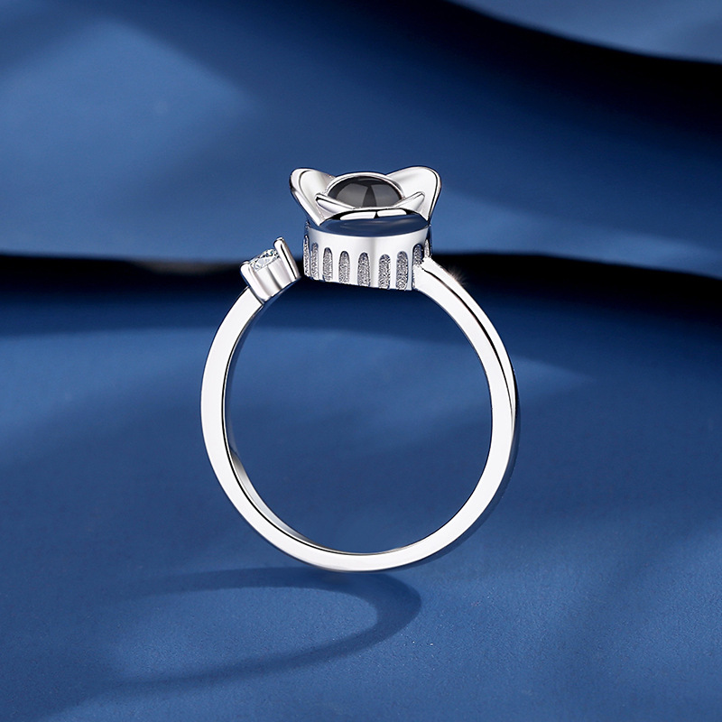 1:Rose projection ring [white gold]]
