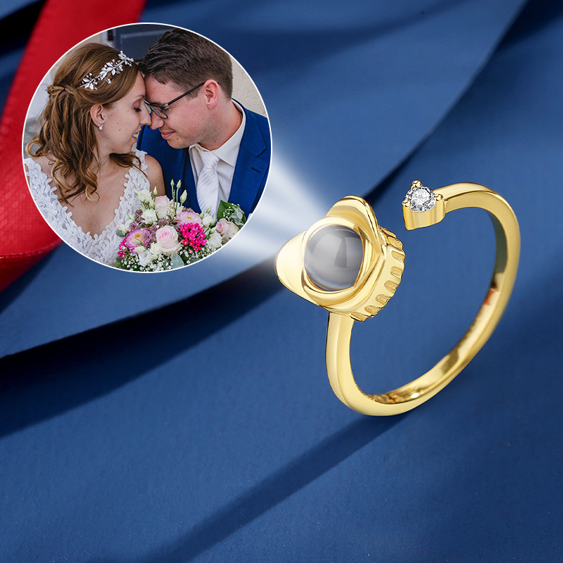 2:Rose projection ring [gold]]