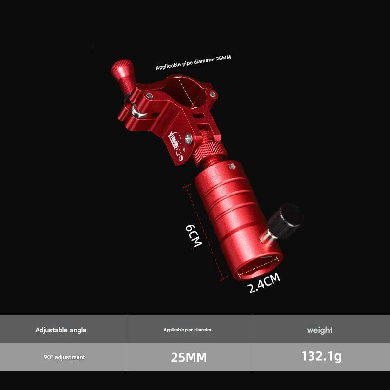 Red aluminum magnesium alloy turret stand