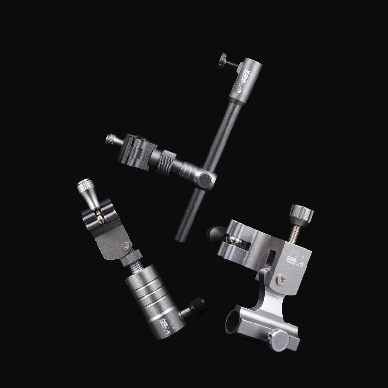 Gray aluminum-magnesium alloy three-piece set
