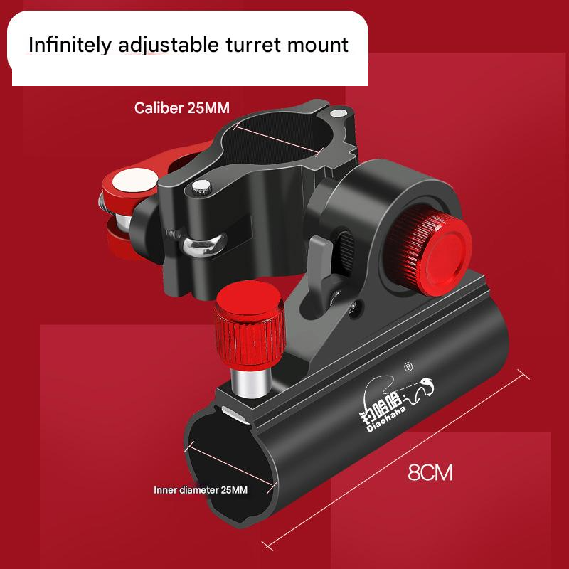 Infinite adjustable 360-degree battery rack