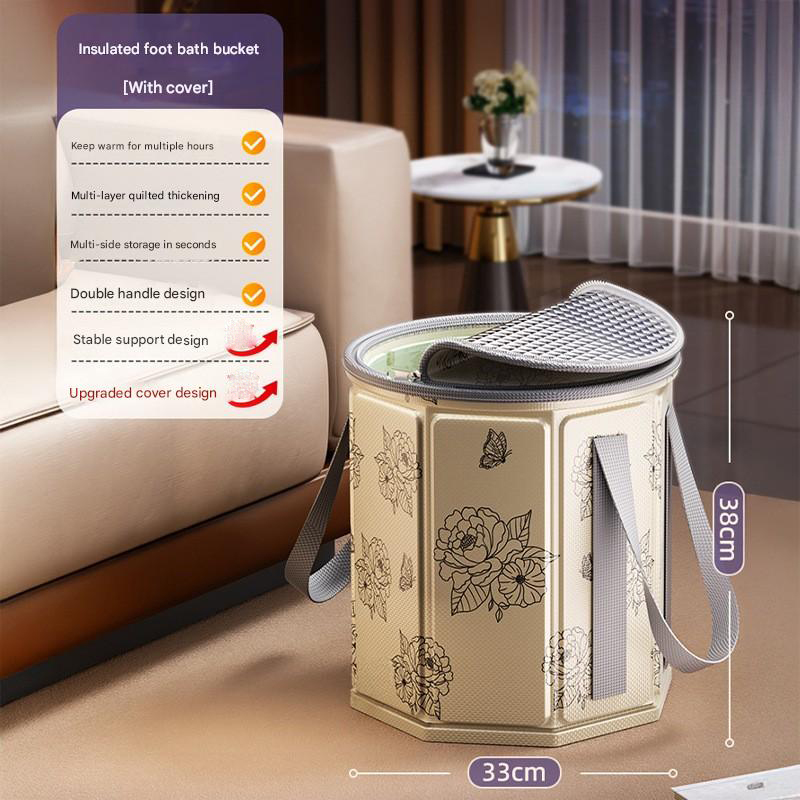 [reinforced cover and foldable] handle   thickened built-in insulation board