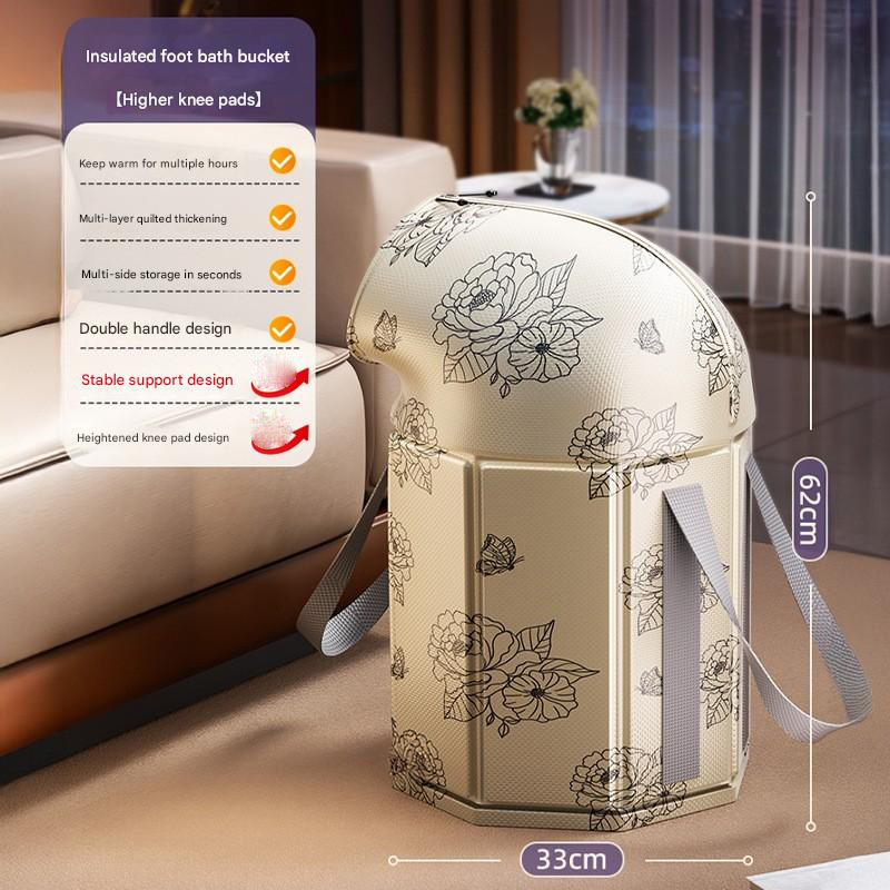 [heightened reinforced knee pads are foldable] handle   thickened built-in insulation board