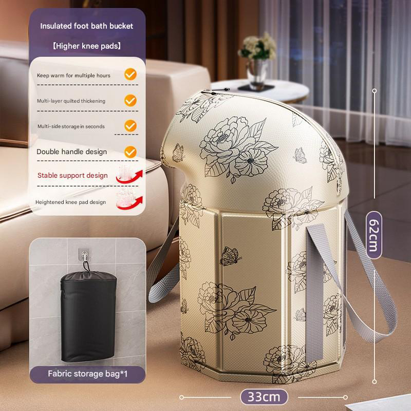 [heightened reinforced knee pads are foldable] handle   thickened built-in insulation board   storage bag