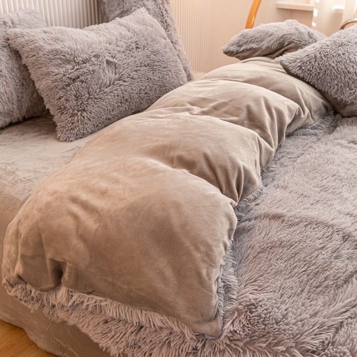 Light gey-mink velvet