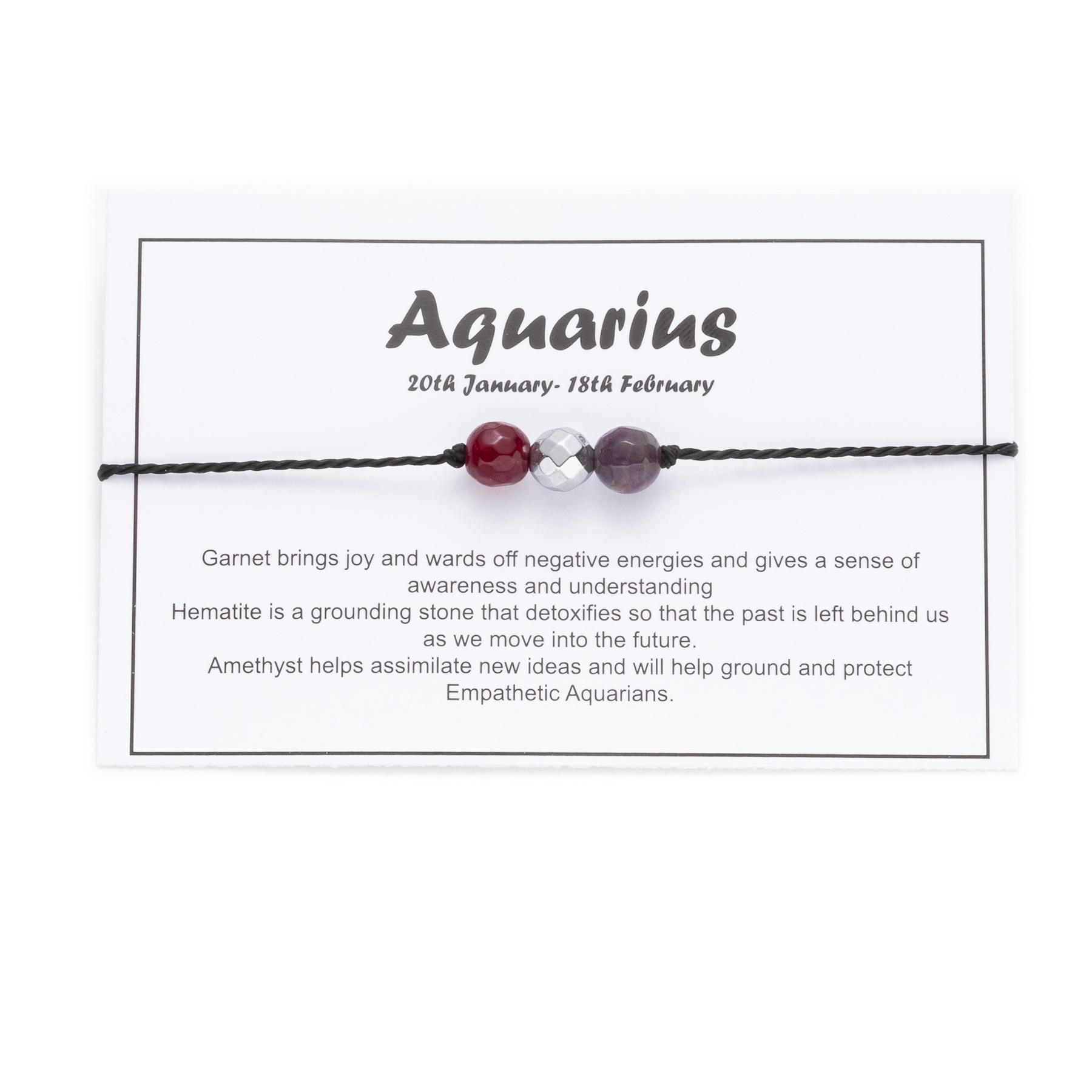 10:Aquarius (with card)