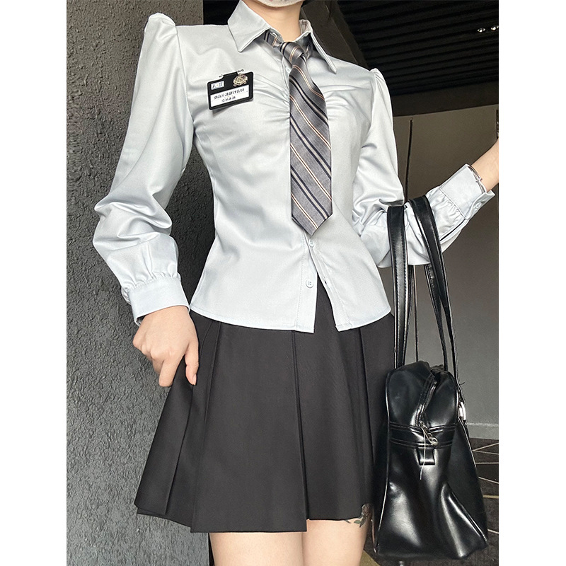 Blue Long Sleeve Shirt