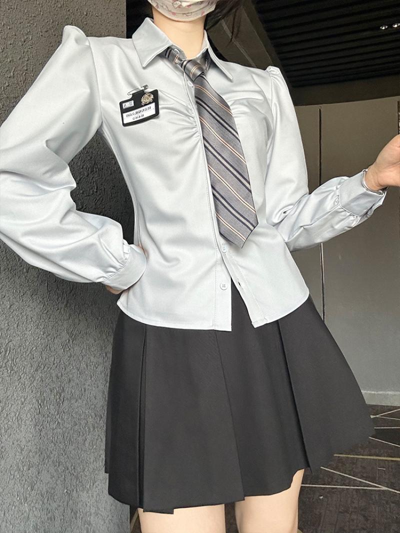 Black Box Pleated Skirt