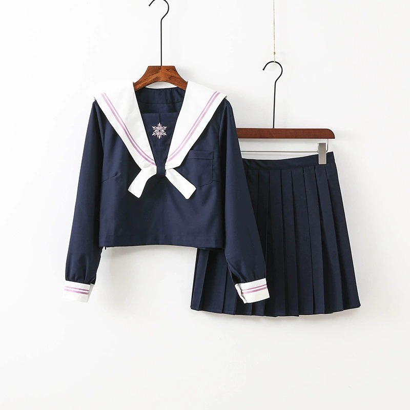 Long sleeve shirt  45cm skirt (with bow tie)