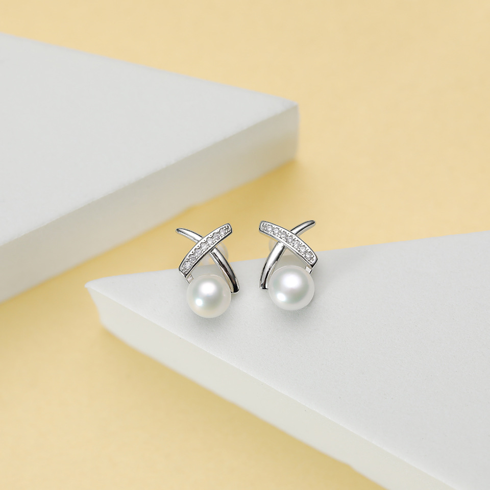 1:X-type white gold accessories + White Pearl
