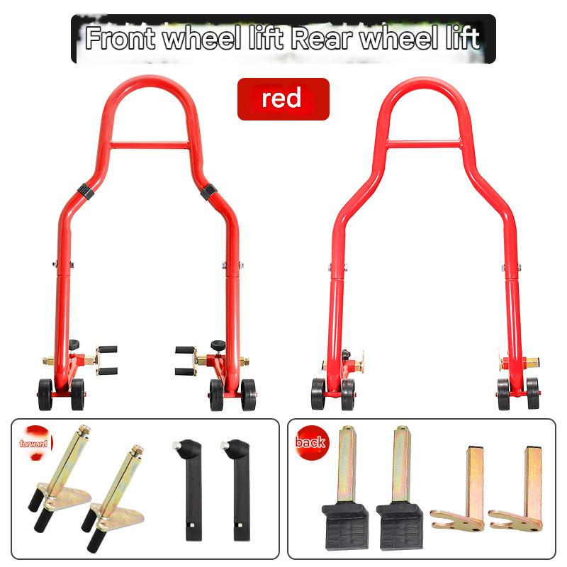 Front wheel   rear wheel set red