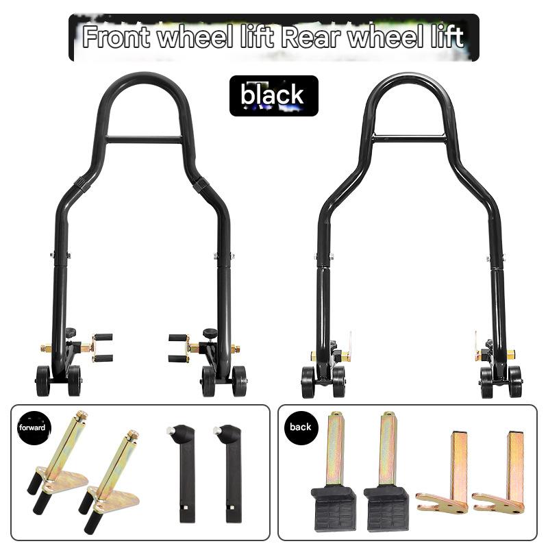 Front wheel   rear wheel set black