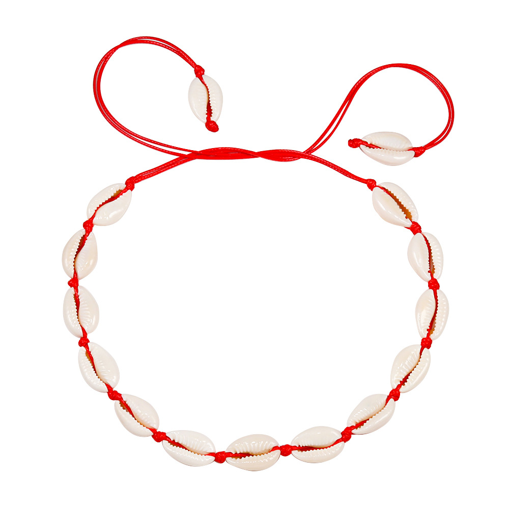 3:Shell Pendant-Red Line