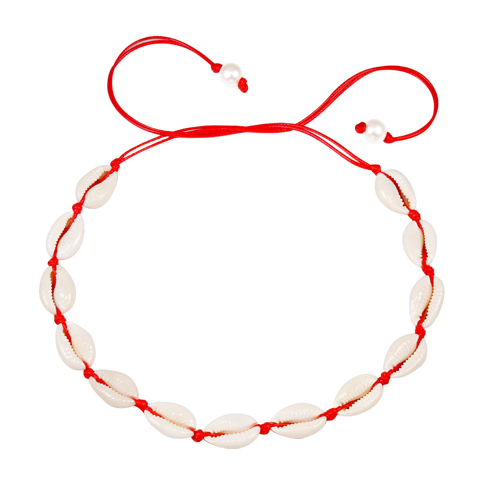 3:Pearl Pendant-Red Line
