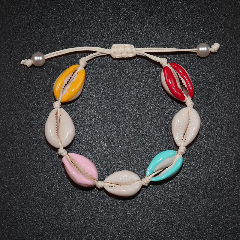 1:Big Red Yellow blue bracelet