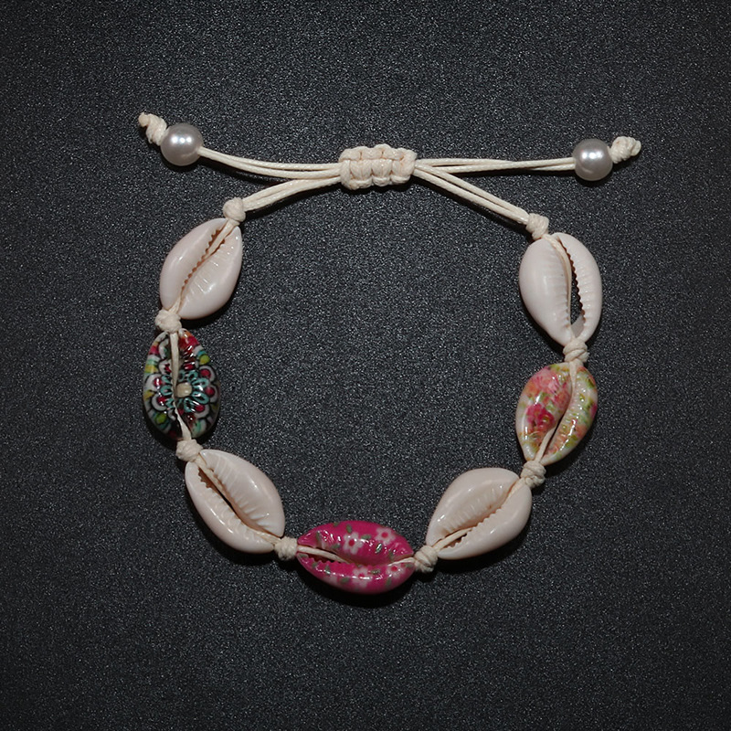13:Three-color small flower bracelet