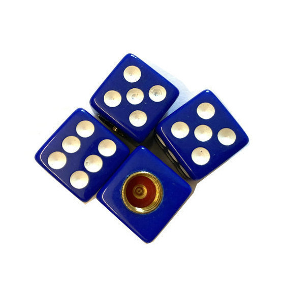 16mm square angle solid blue