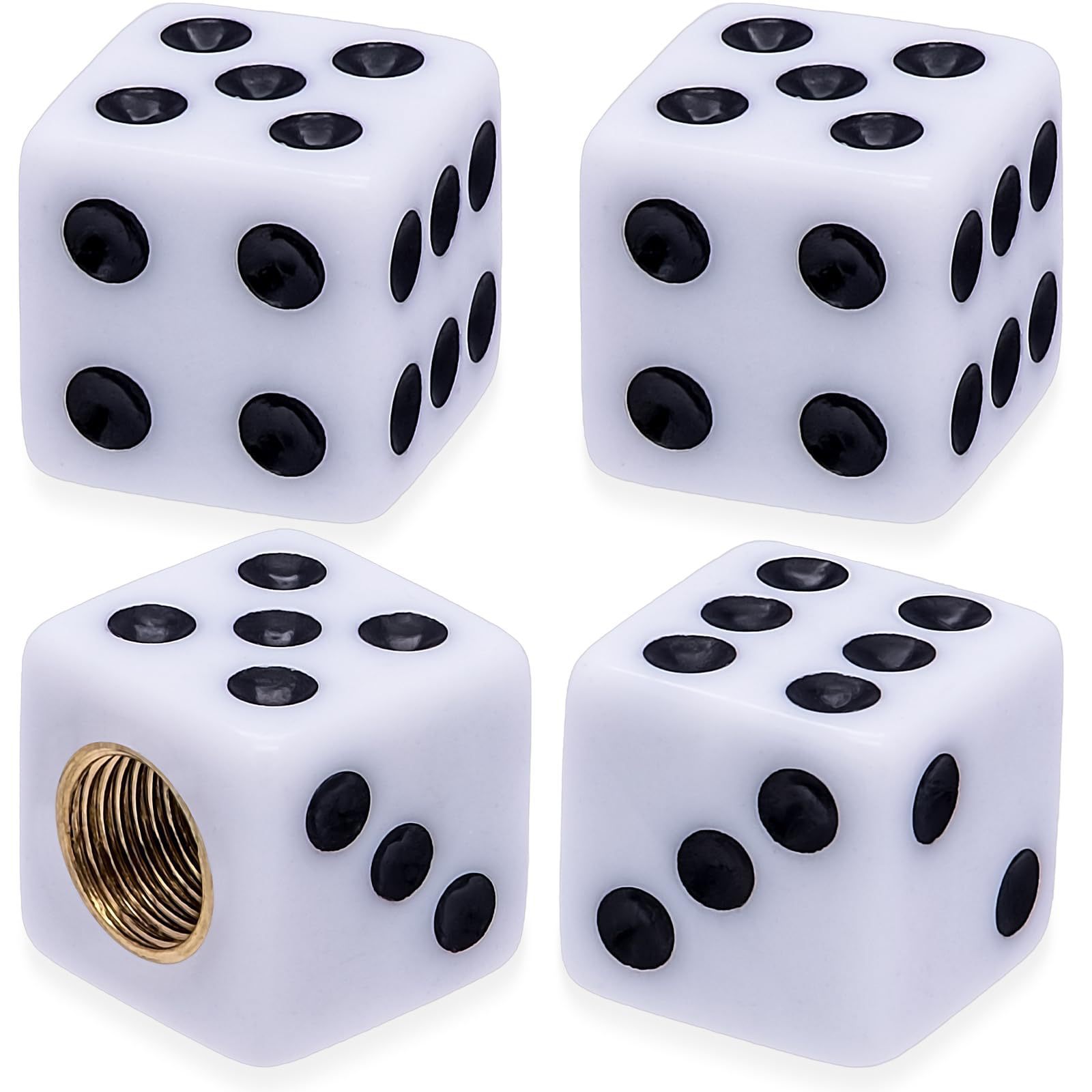 16mm square corner solid white