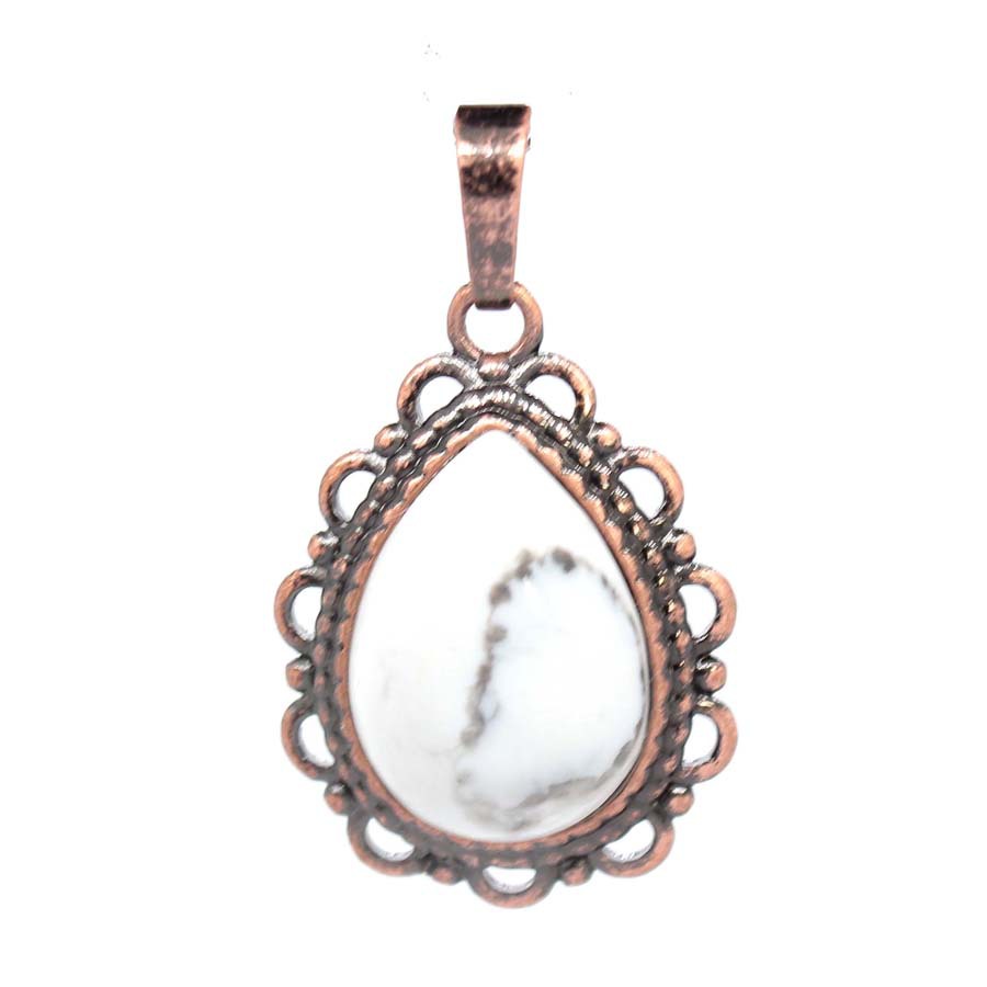 24:Synthetic white turquoise