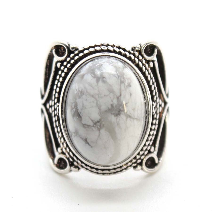 18:Synthetic white turquoise