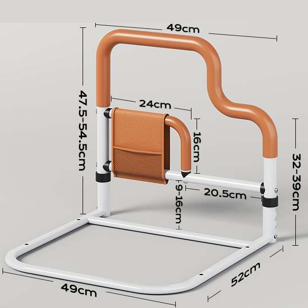 U-shaped four-height adjustable