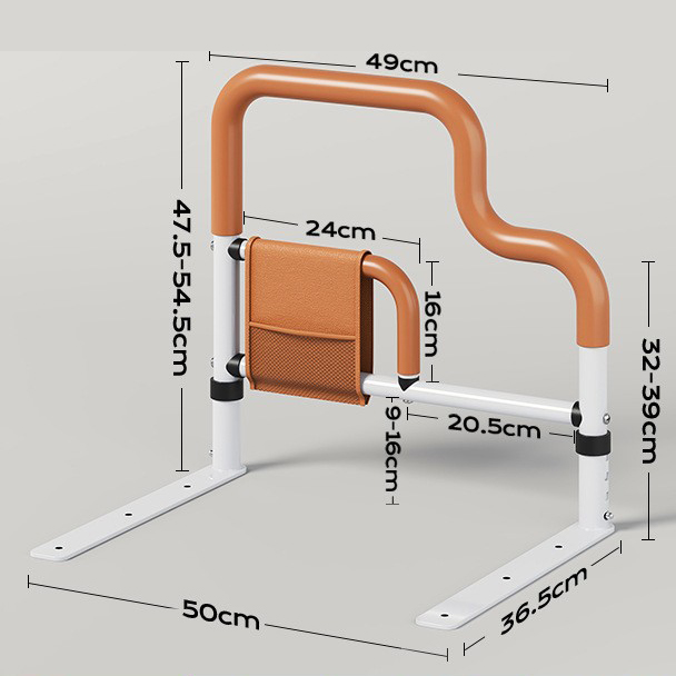 L-shaped four-height adjustable