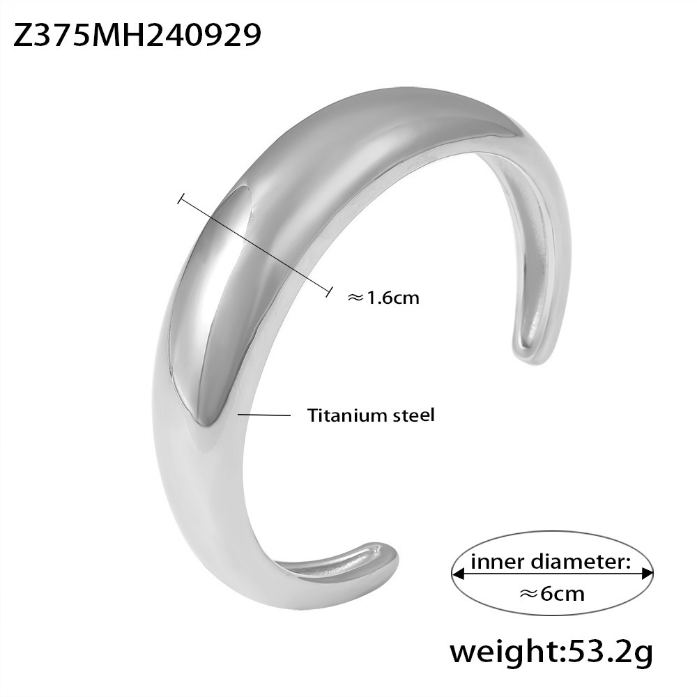 2:Z375-steel color bracelet