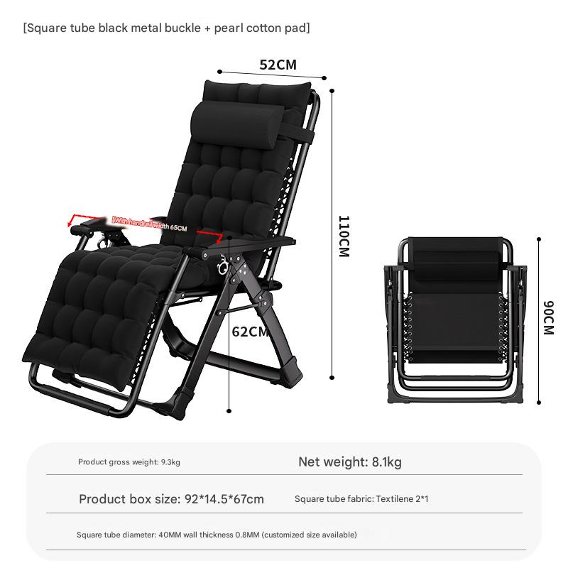 Luxury chair metal lock black   black pearl cotton cushion