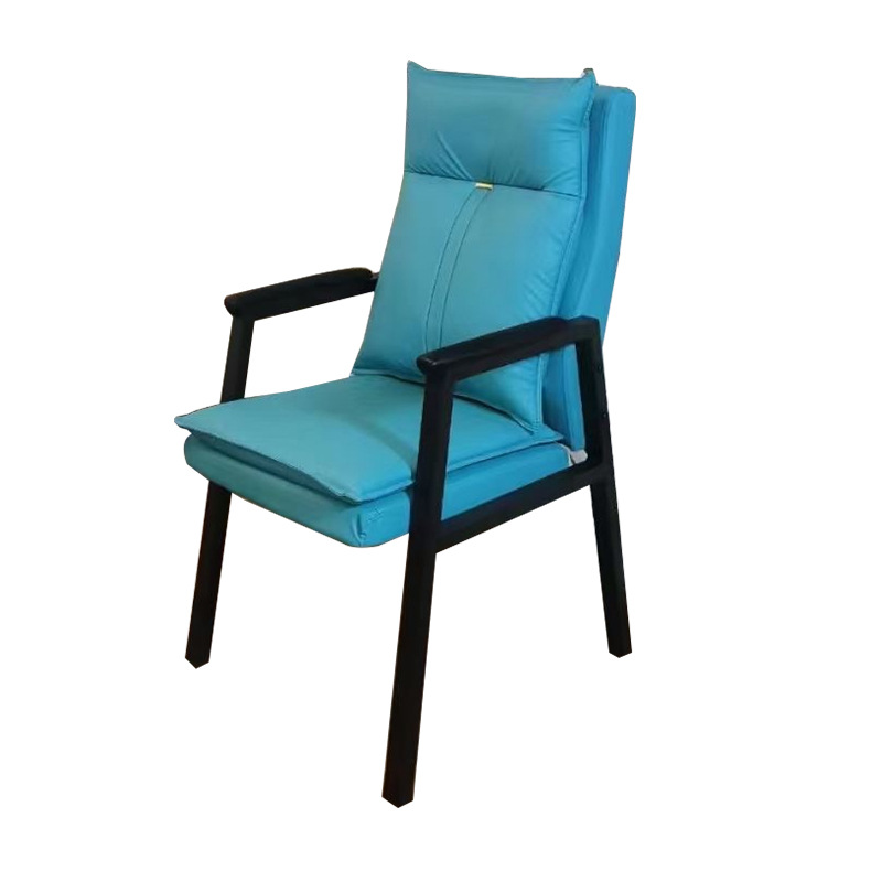 [2156] Sky blue PU armrest, car steering wheel material is not afraid of bumping